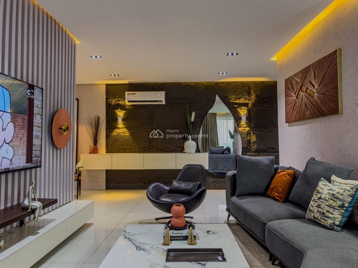Brand New 2 Bedroom Apartment with Ps5, Pool and Gym, Off Freedom Way, Lekki Phase 1, Lekki, Lagos, Flat / Apartment Short Let