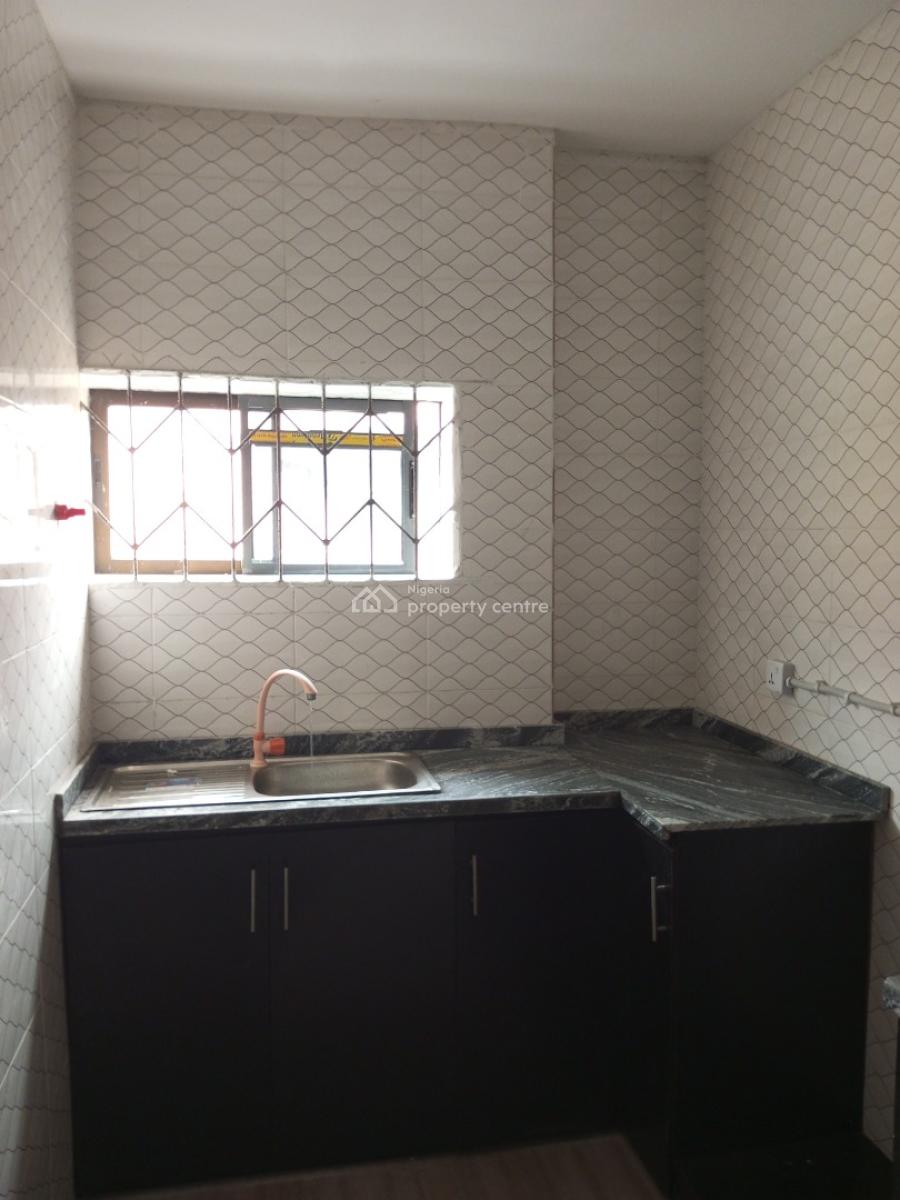 Newly Built 2bed Upstairs Along The Road Very Accessible, Badore, Ajah, Lagos, Flat / Apartment for Rent