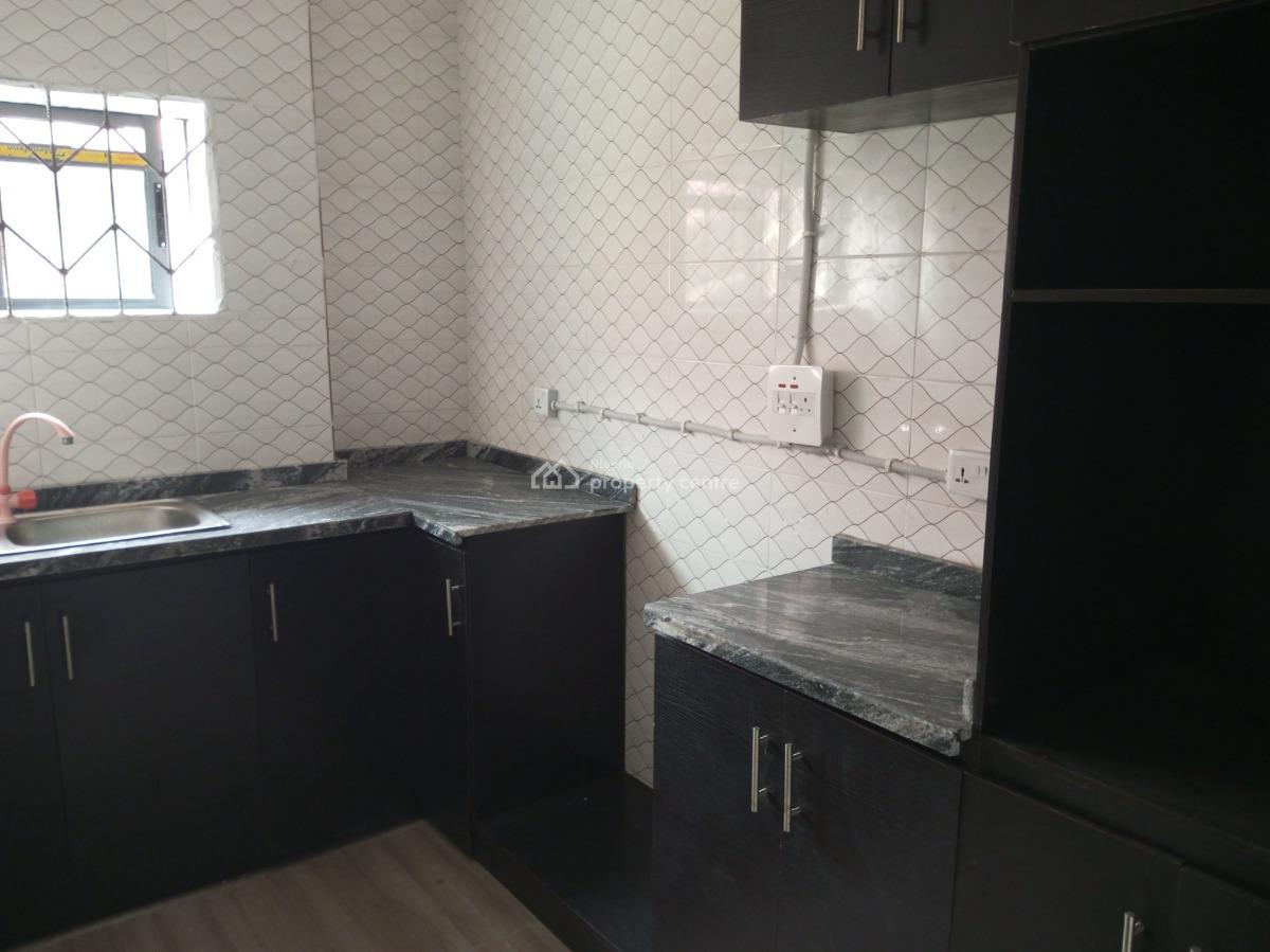 Newly Built 2bed Upstairs Along The Road Very Accessible, Badore, Ajah, Lagos, Flat / Apartment for Rent