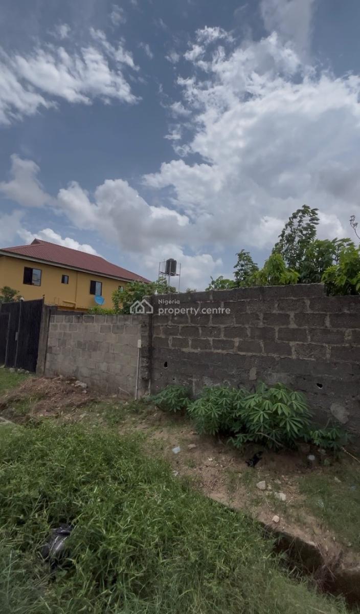 4 Plots of Side By Side Dry ,fenced and Gated Land in a Well Build Up, United Estate Sangotedo Close to Eti Osa Local Govt and Shoprite Novar, Sangotedo, Ajah, Lagos, Mixed-use Land for Sale