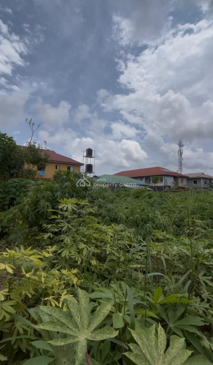 4 Plots of Side By Side Dry ,fenced and Gated Land in a Well Build Up, United Estate Sangotedo Close to Eti Osa Local Govt and Shoprite Novar, Sangotedo, Ajah, Lagos, Mixed-use Land for Sale
