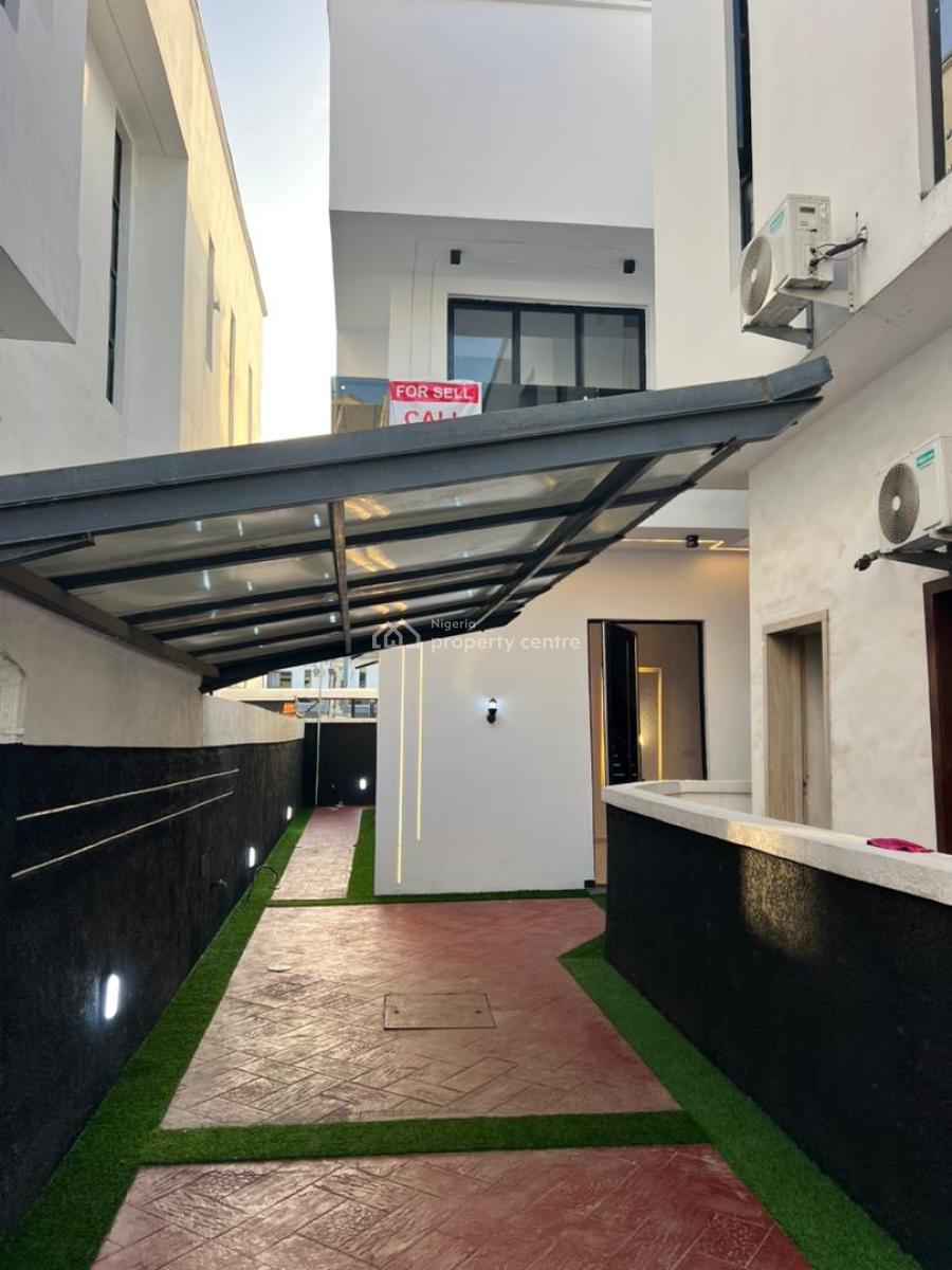Budget Friendly 4 Bedroom Semi Detached Duplex with Bq & Inverter, Chevron, Lekki, Lagos, Semi-detached Duplex for Sale