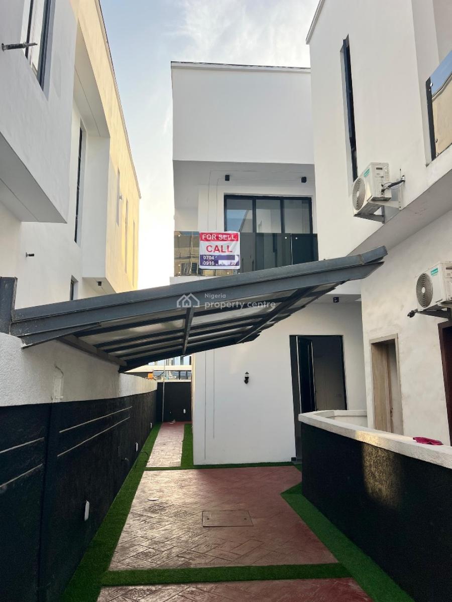 Budget Friendly 4 Bedroom Semi Detached Duplex with Bq & Inverter, Chevron, Lekki, Lagos, Semi-detached Duplex for Sale