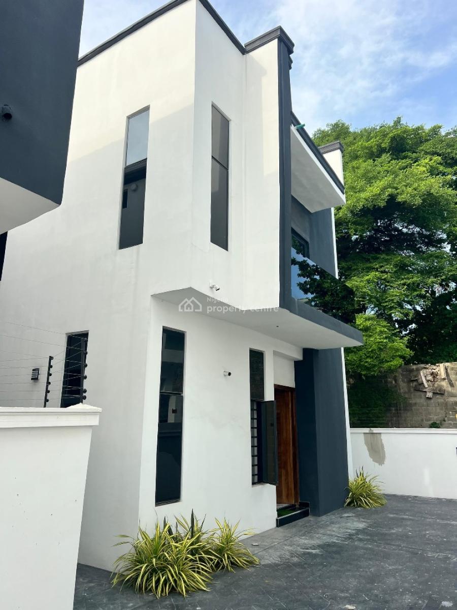 Magnificent 5 Bedroom Detached Duplex with Bq & a Long Driveway, Chevron, Lekki, Lagos, Detached Duplex for Sale
