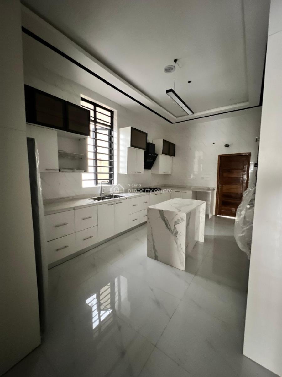 Magnificent 5 Bedroom Detached Duplex with Bq & a Long Driveway, Chevron, Lekki, Lagos, Detached Duplex for Sale