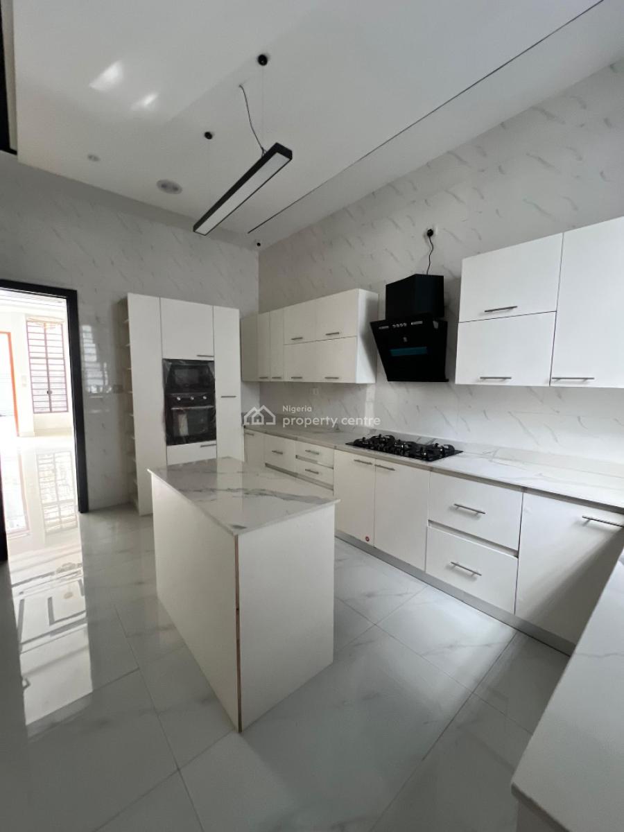 Well Built 4 Bedroom Semi Detached Duplex with Bq in a Secured Estate, Chevron, Lekki, Lagos, Semi-detached Duplex for Sale