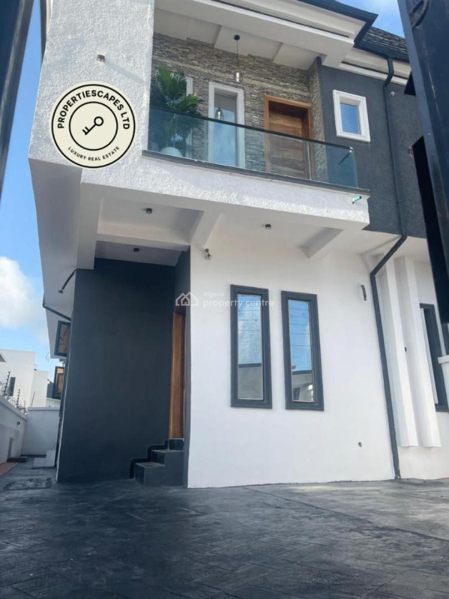 Luxury 4 Bedroom Semi Detached Duplex with Bq in a Serene Location, Ikota, Lekki, Lagos, Semi-detached Duplex for Sale