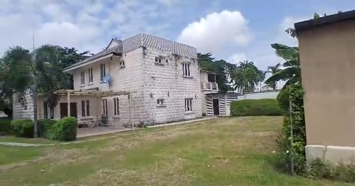 2000sqm Land 5-bedroom Detached Duplex with 3 Bq, Enough Garden., Old Ikoyi, Ikoyi, Lagos, Detached Duplex for Rent