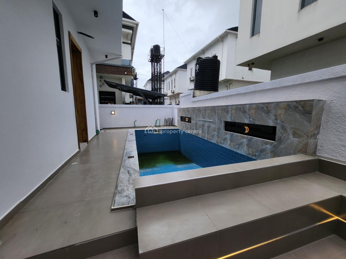 Contemporary 5 Bedroom Home with Swimming Pool, Ikota, Lekki, Lagos, House for Sale
