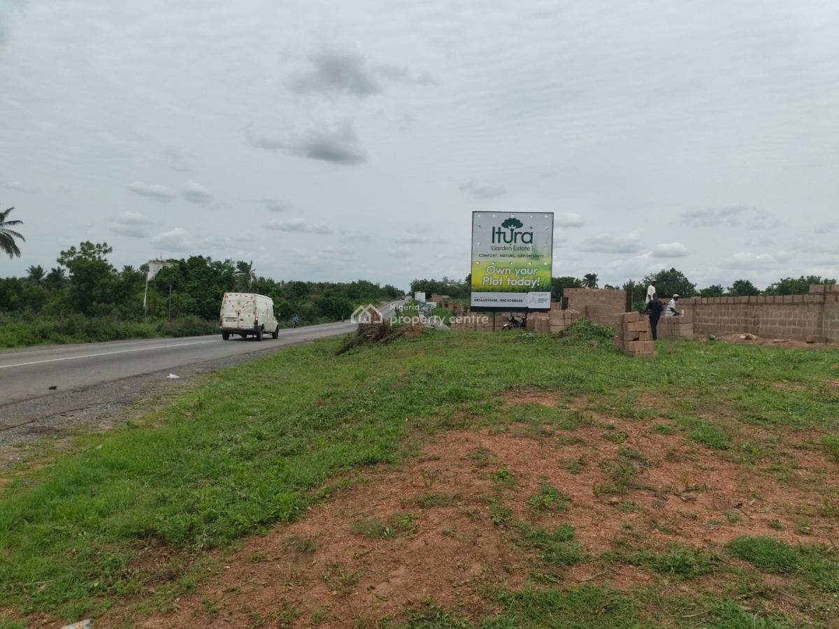 Govt Approved Land Deal Directly Facing Road, Itura Gardens Directly Facing Moniya - Iseyin Road, Ibadan, Oyo, Mixed-use Land for Sale