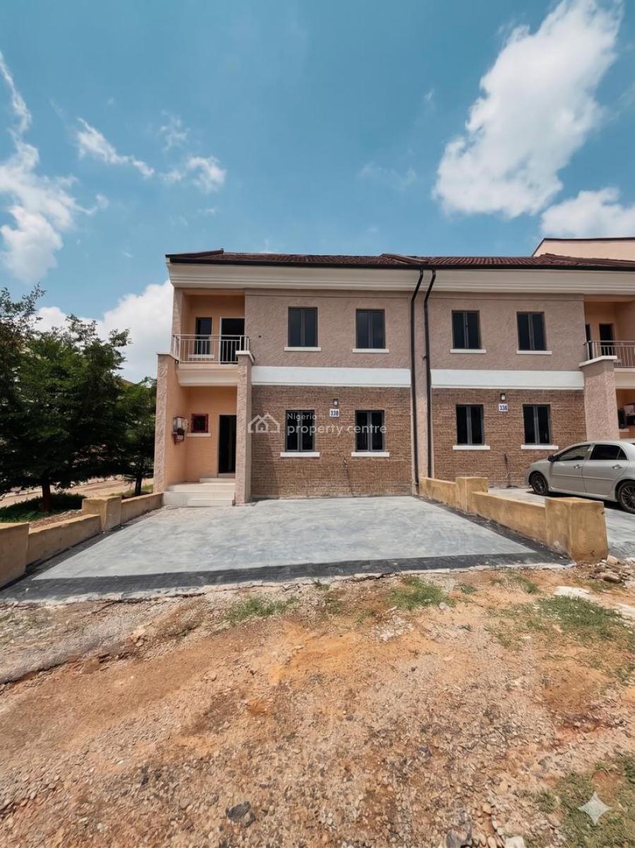 New 3 Bedroom Terrace Duplex+ Bq, Apo, Apo, Abuja, Terraced Duplex for Rent
