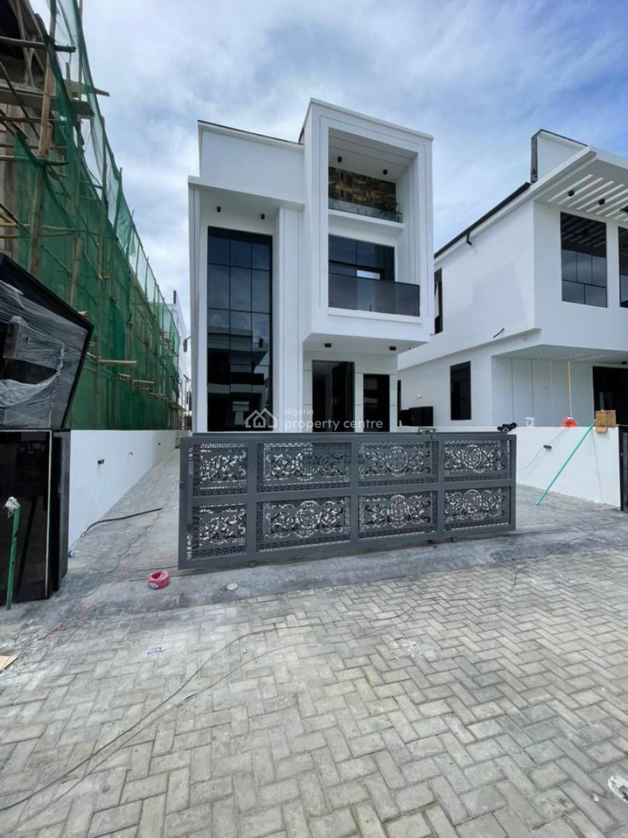 Smart 5bedroom Fully Detached Home, Chevron Toll Gate, Lekki, Lagos, Detached Duplex for Sale