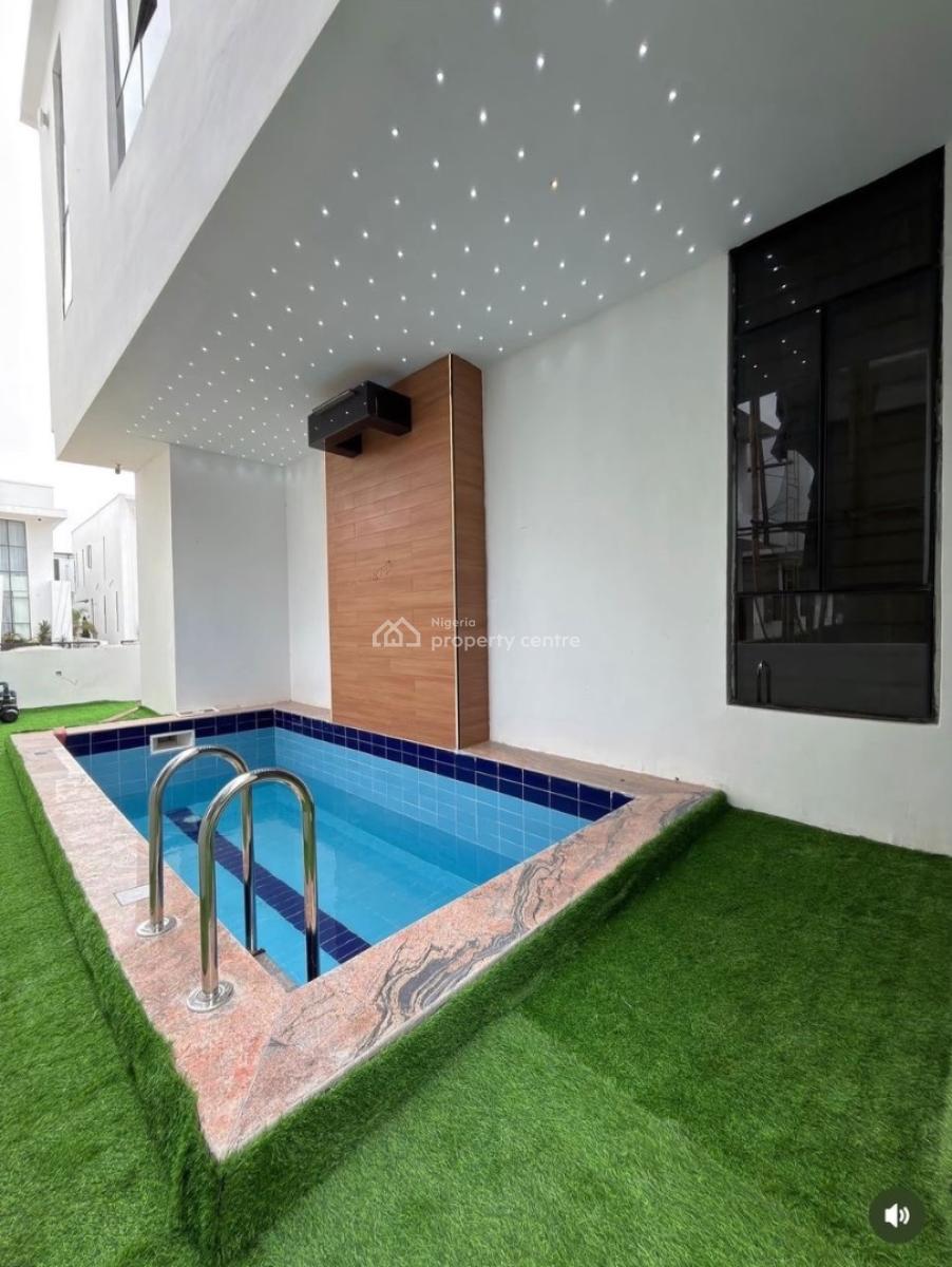 Smart 5bedroom Fully Detached Home, Chevron Toll Gate, Lekki, Lagos, Detached Duplex for Sale