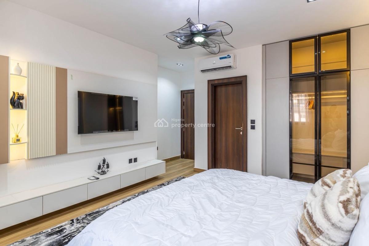 Newly Furnished Luxury 4bedrooms Smart Home Apartments, Off Banana Island Road Ikoyi, Ikoyi, Lagos, Flat / Apartment for Rent
