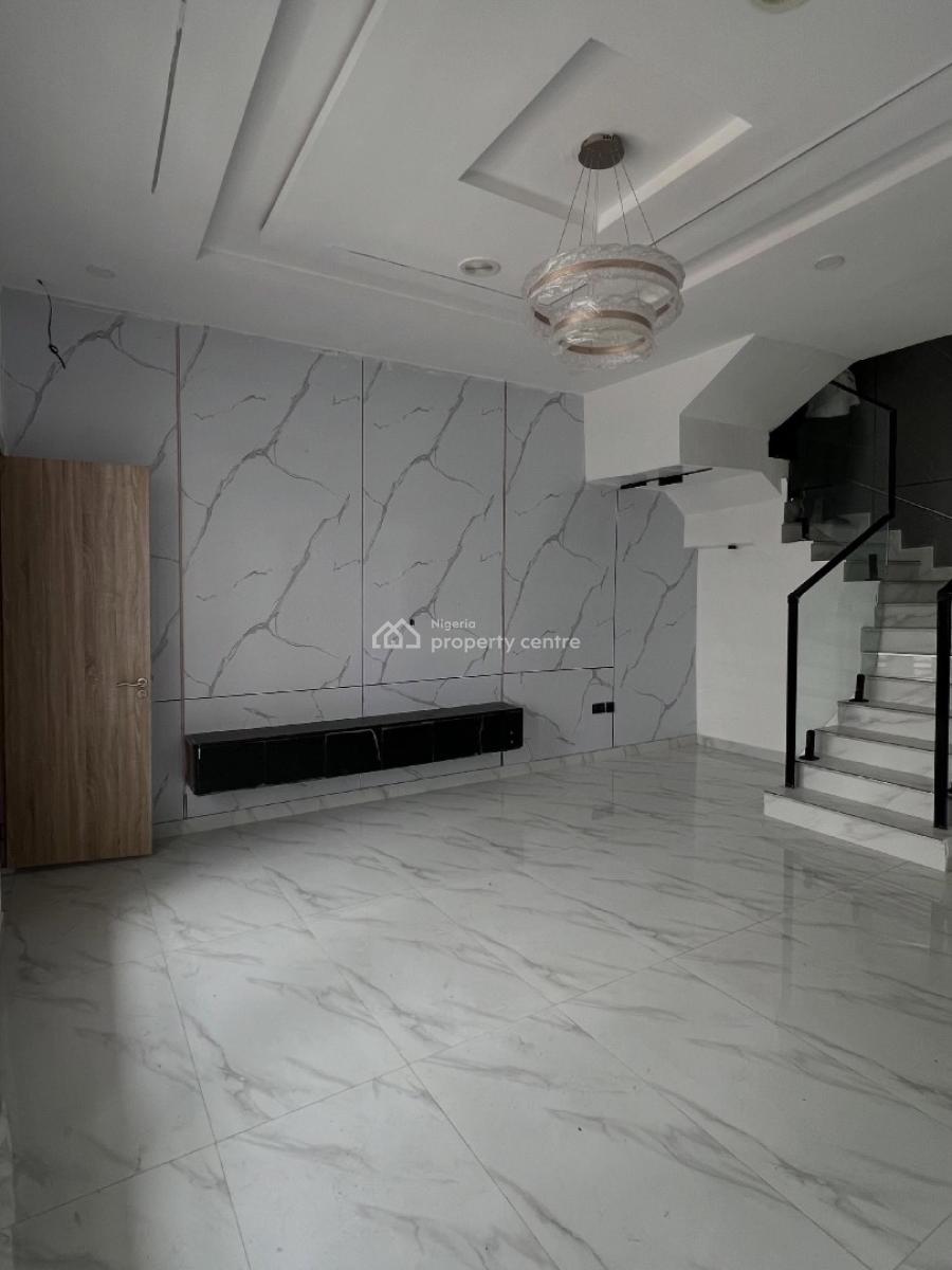4 Bedroom Semi Detached Duplex with Bq, Lekki Conservation, Lekki, Lagos, Semi-detached Duplex for Rent