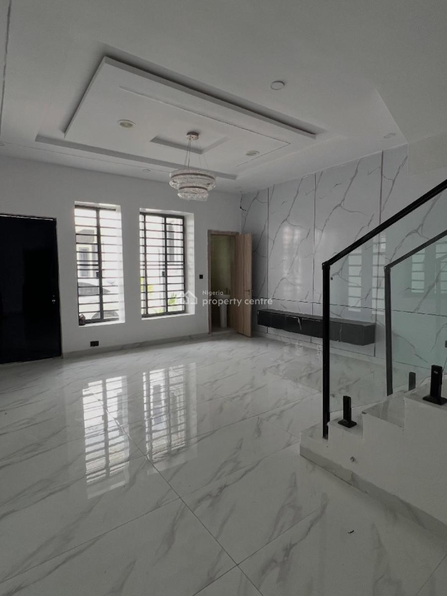 4 Bedroom Semi Detached Duplex with Bq, Lekki Conservation, Lekki, Lagos, Semi-detached Duplex for Rent