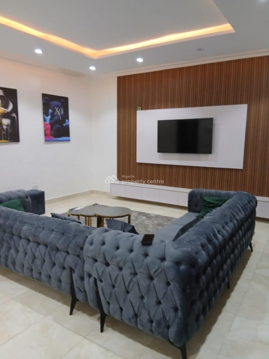 Fully Furnished 3 Bedroom Flat in a Gated Estate with Access Code, Ikate, Ikate, Lekki, Lagos, Flat / Apartment for Rent