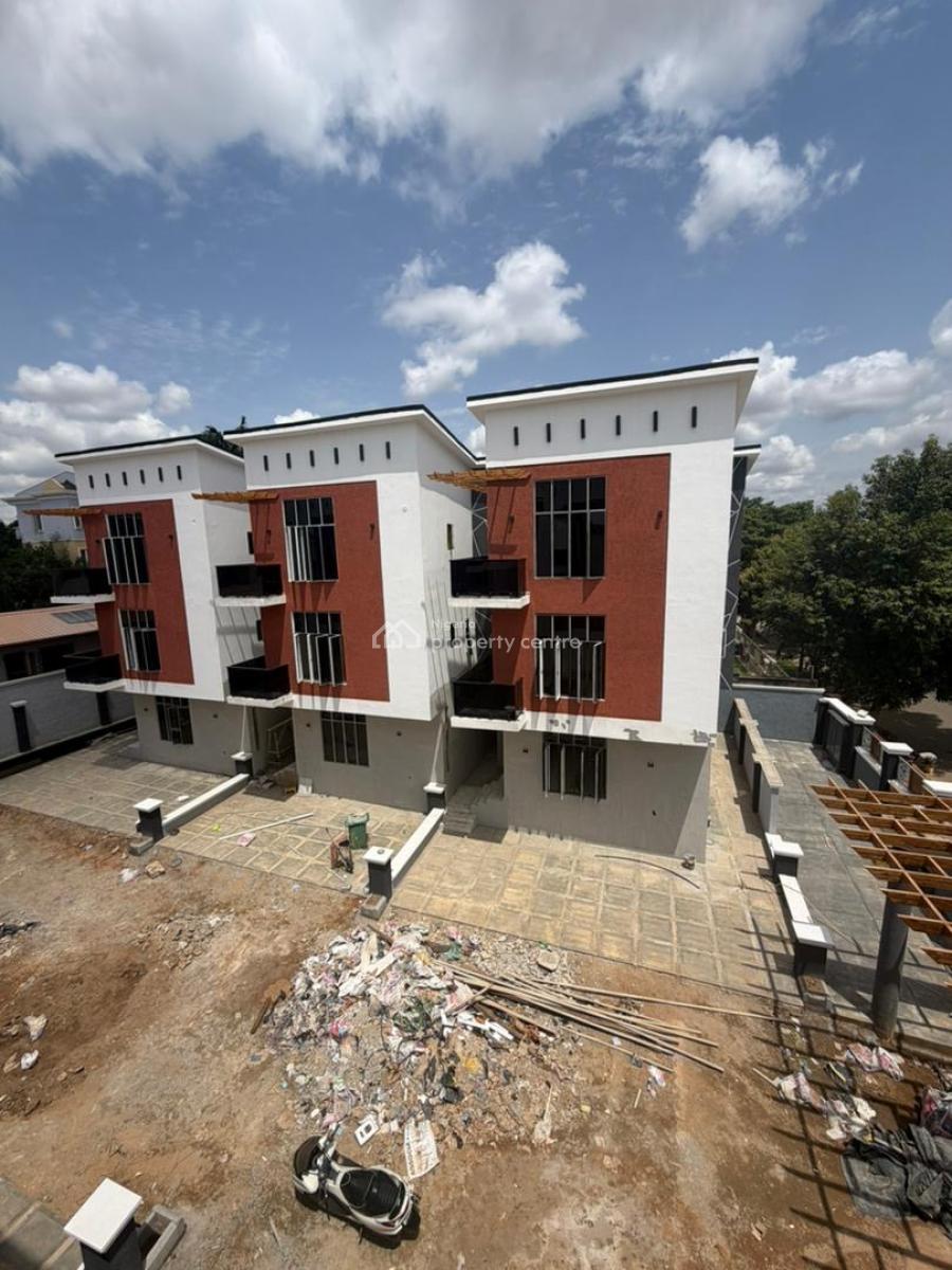Brand New 4bedrooms Terrace Duplex with a Bq, Utako, Abuja, Terraced Duplex for Sale