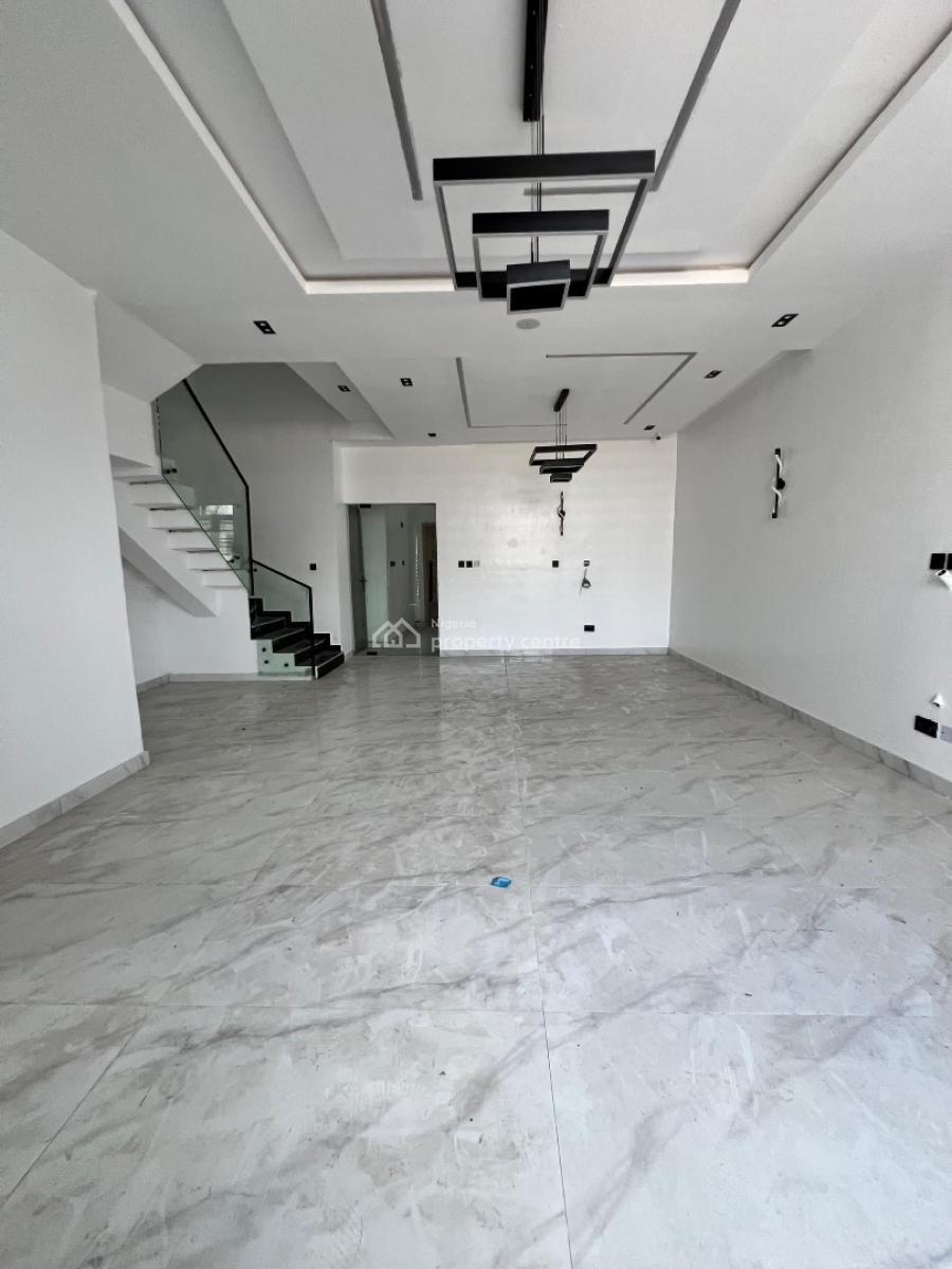 Stunning 5 Bedroom Semi Detached Duplex with Bq & Rooftop Terrace, Chevron, Lekki, Lagos, Semi-detached Duplex for Sale