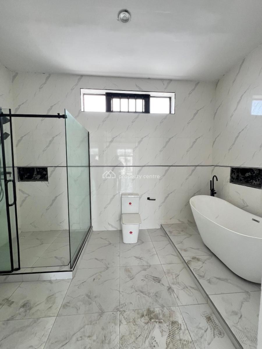 Stunning 5 Bedroom Semi Detached Duplex with Bq & Rooftop Terrace, Chevron, Lekki, Lagos, Semi-detached Duplex for Sale