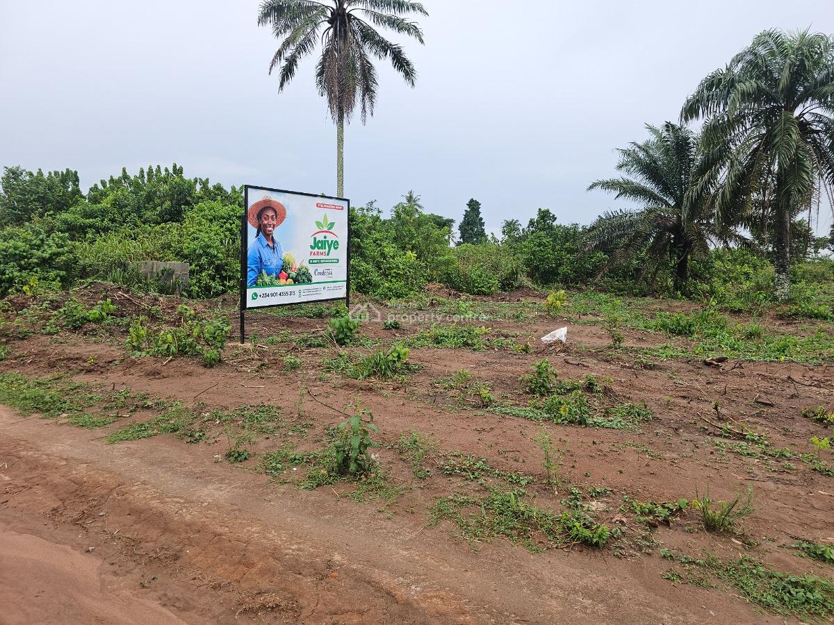 Exclusive  Farmland, Jaiye Farms,  Okeye Isiwo, Ijebu Ode, Ogun, Mixed-use Land for Sale