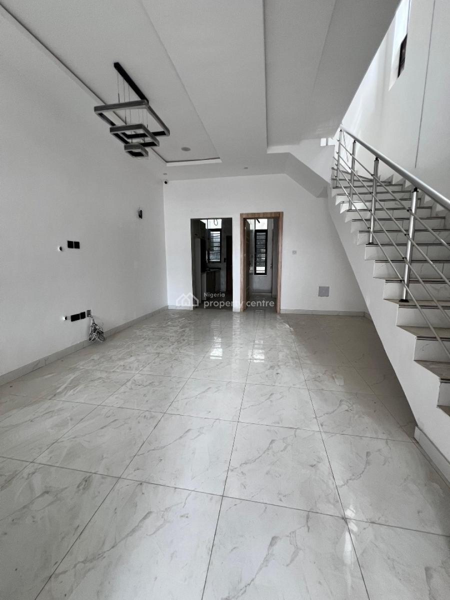 Most Affordable 4 Bedroom   Terrace Duplex in a Secured Estate, Chevron, Lekki, Lagos, Terraced Duplex for Sale