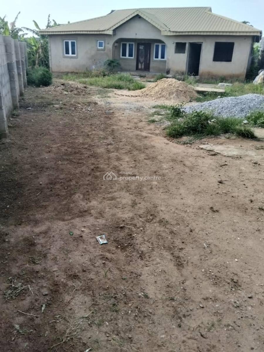 3 Bedroom and Uncompleted Miniflat, Okeota, Ikorodu, Lagos, House for Sale