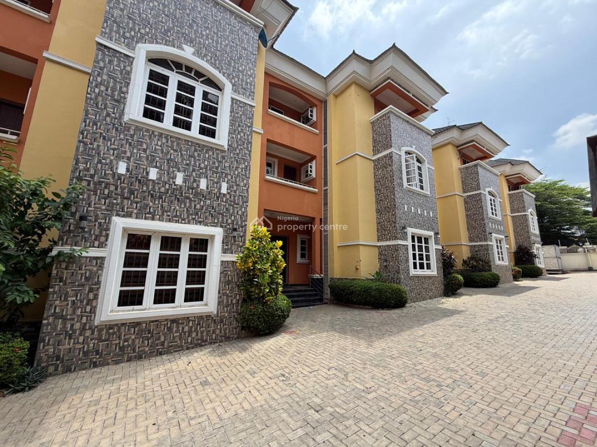 5 Bedroom Terrace Duplex with 2 Rooms Bq (office), Wuse 2, Abuja, Terraced Duplex for Rent