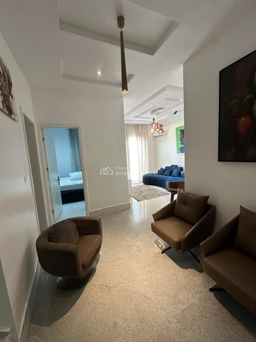 Luxury Furnished & Serviced Automated Five Bedroom Terrace with 2 Bq, Remi Olowude, Parkview Estate, Ikoyi, Lagos, Terraced Duplex for Rent