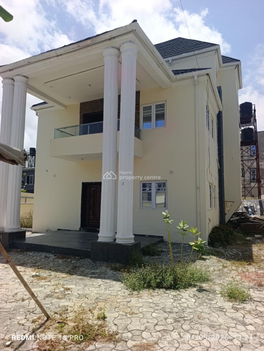 Strategically Located 5 Bedroom Detached Duplex with an Office, Babatope Bejide Street, Lekki Phase 1, Lekki, Lagos, Detached Duplex for Rent