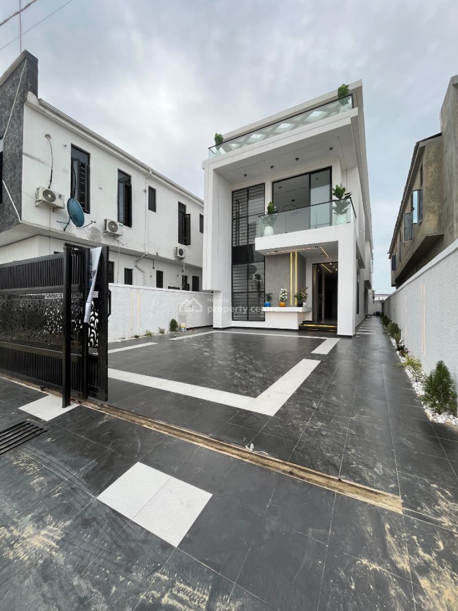Contemporary 5bedroom Detached Duplex with a Pool and Gym, Ikota, Lekki, Lagos, Detached Duplex for Sale