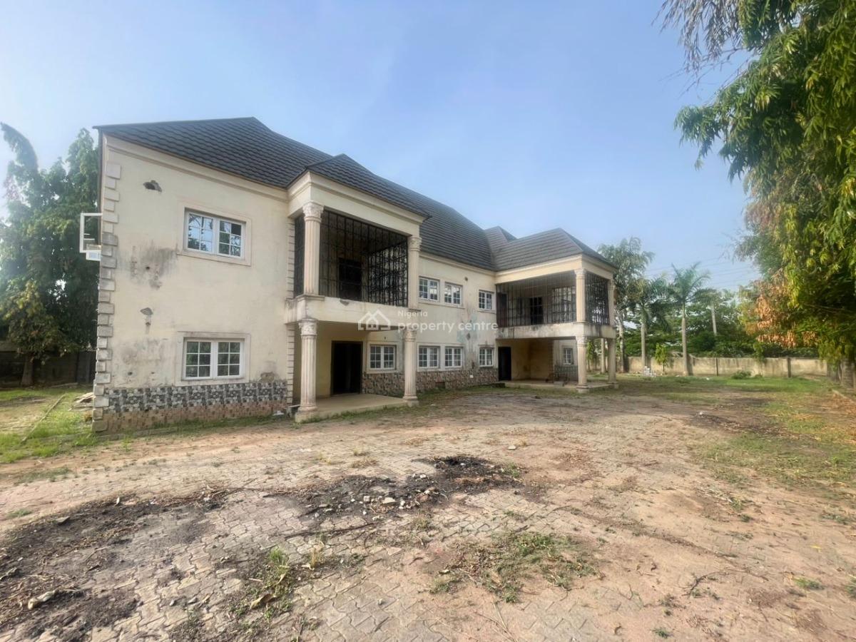 9 Bedroom Fully Detached Duplex with 2rm Bq, 25car Space,swim/pool, By American School (fully Tarred Rd(, Garki, Abuja, Detached Duplex for Rent