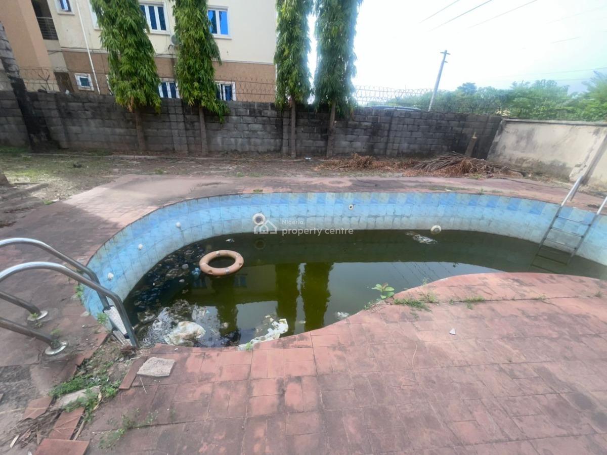 9 Bedroom Fully Detached Duplex with 2rm Bq, 25car Space,swim/pool, By American School (fully Tarred Rd(, Garki, Abuja, Detached Duplex for Rent
