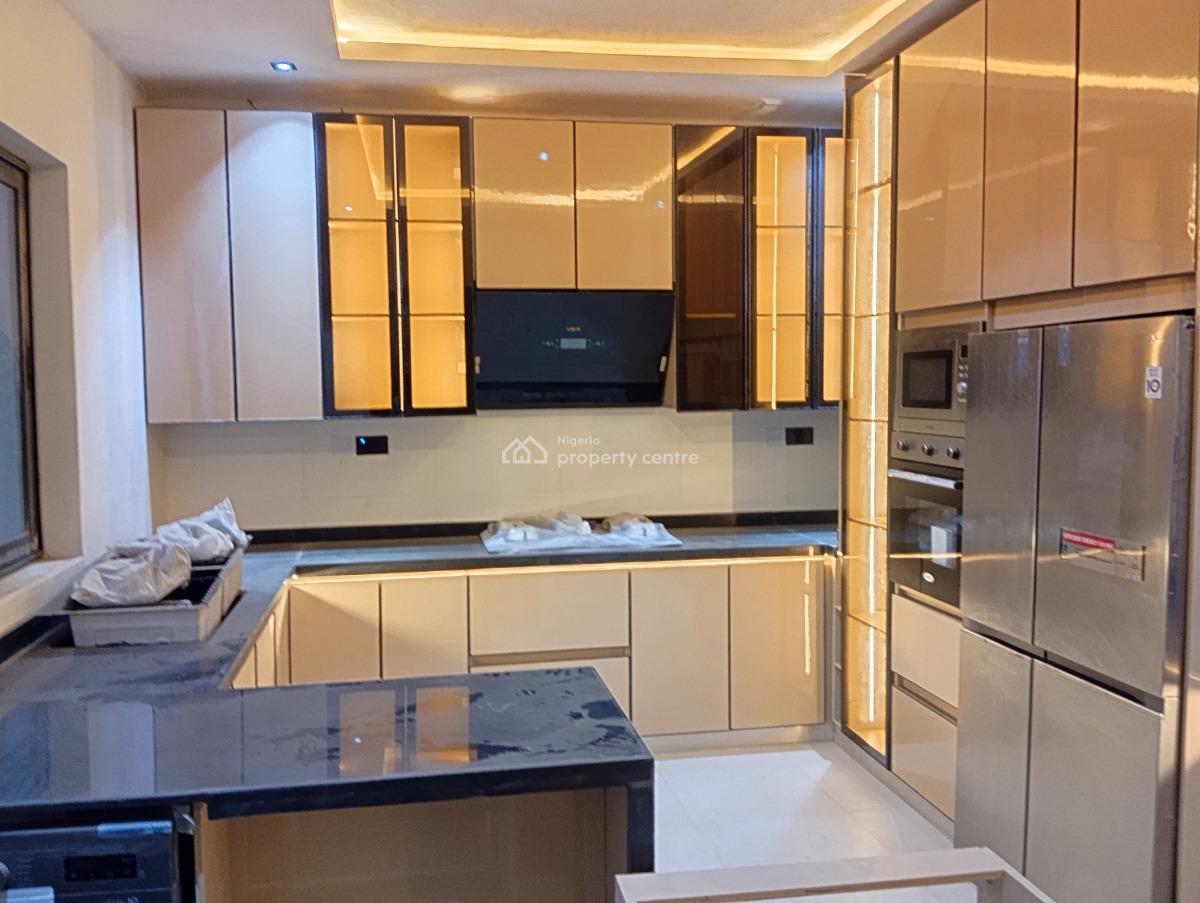 a Bespoke Smart Four (4) Bedroom Maisonette + Bq, Wifi, Pool, Gym, Shonibare Estate, Maryland, Maryland, Lagos, House for Rent