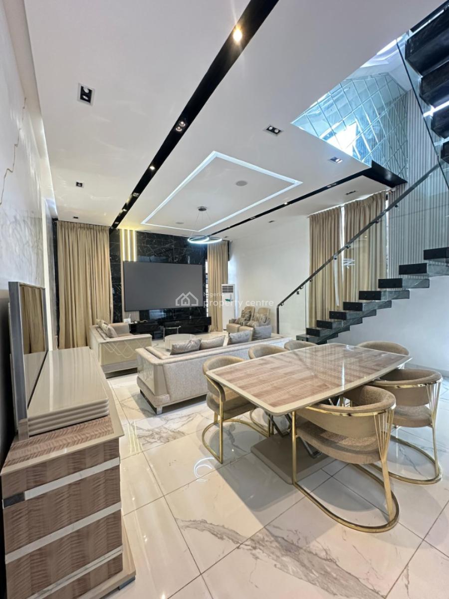 Furnished Luxury Spacious 5 Bedroom Fully Detached Duplex with Bq, Ologolo, Lekki, Lagos, Detached Duplex for Sale