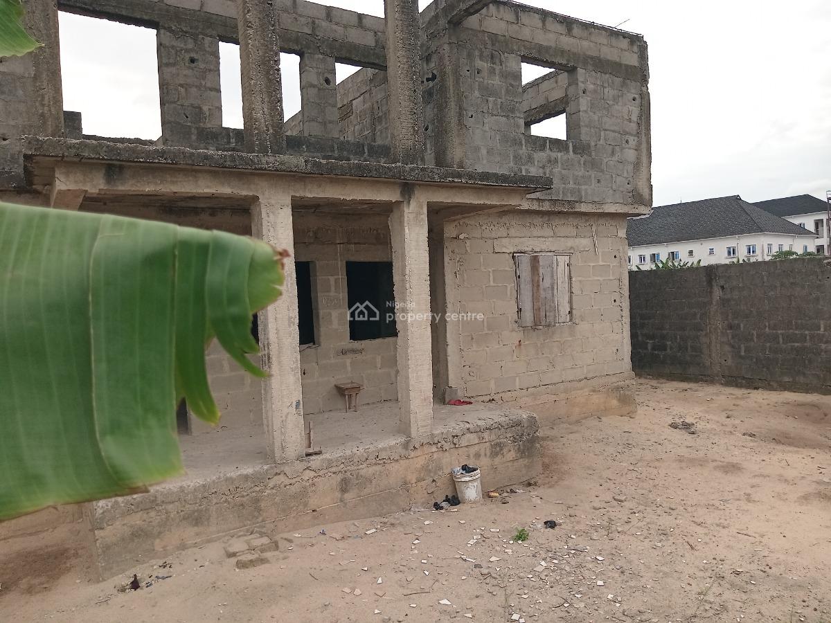 4 Units of 2bedroom Flats Carcass, Ogombo, Ajah, Lagos, Block of Flats for Sale