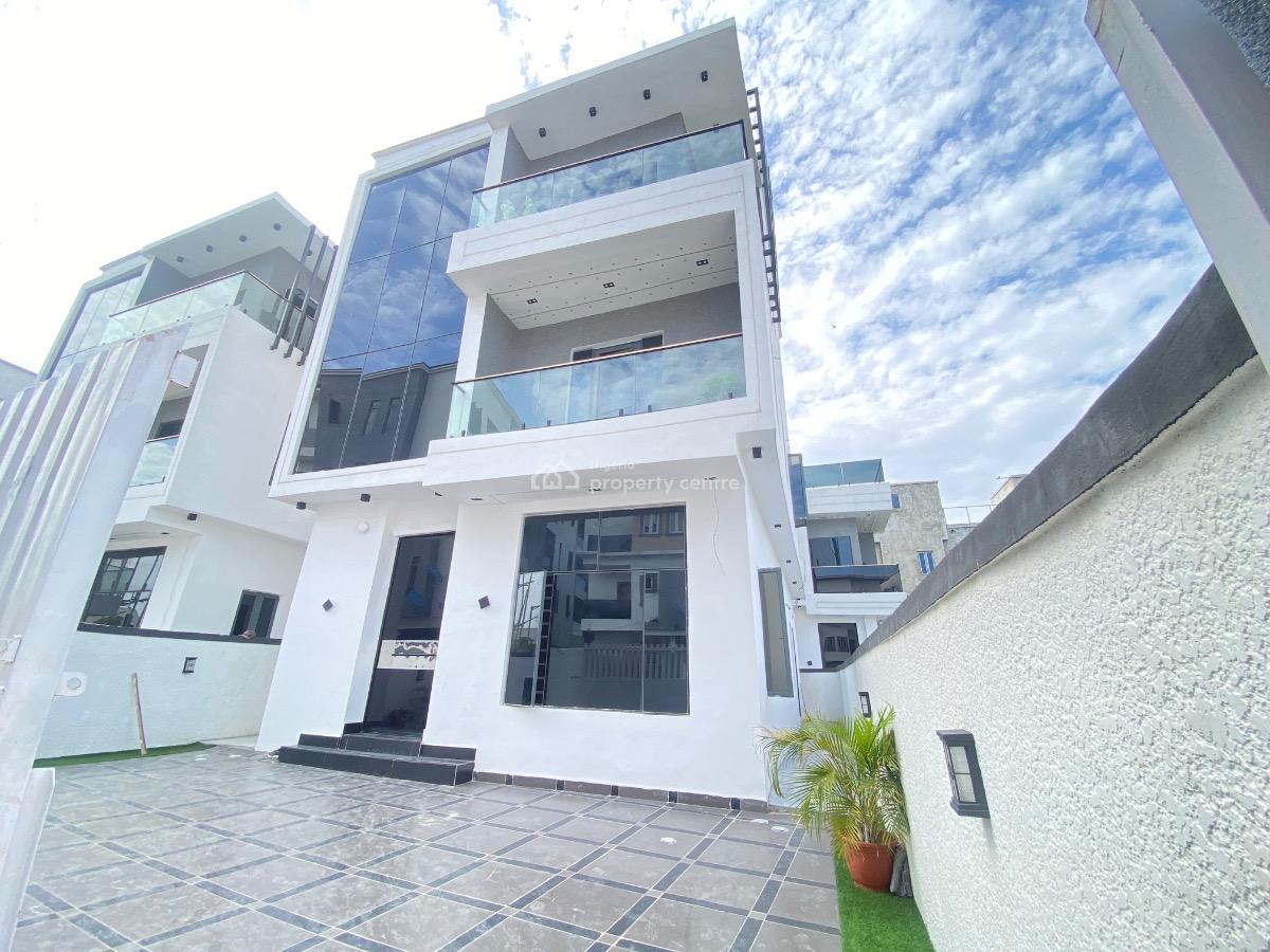 Exquisite 4 Bedroom Fully Detached Duplex with Spacious Bq, Ologolo, Ologolo, Lekki, Lagos, Detached Duplex for Sale