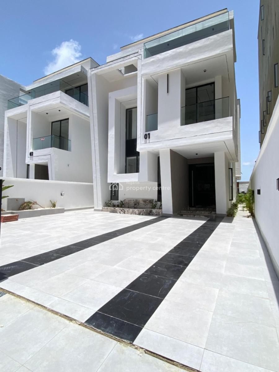 Amazing 5bedroom Duplex with a Bq,pool,cinema Within a Serene Estate, Lekki Phase 1, Lekki, Lagos, Detached Duplex for Sale
