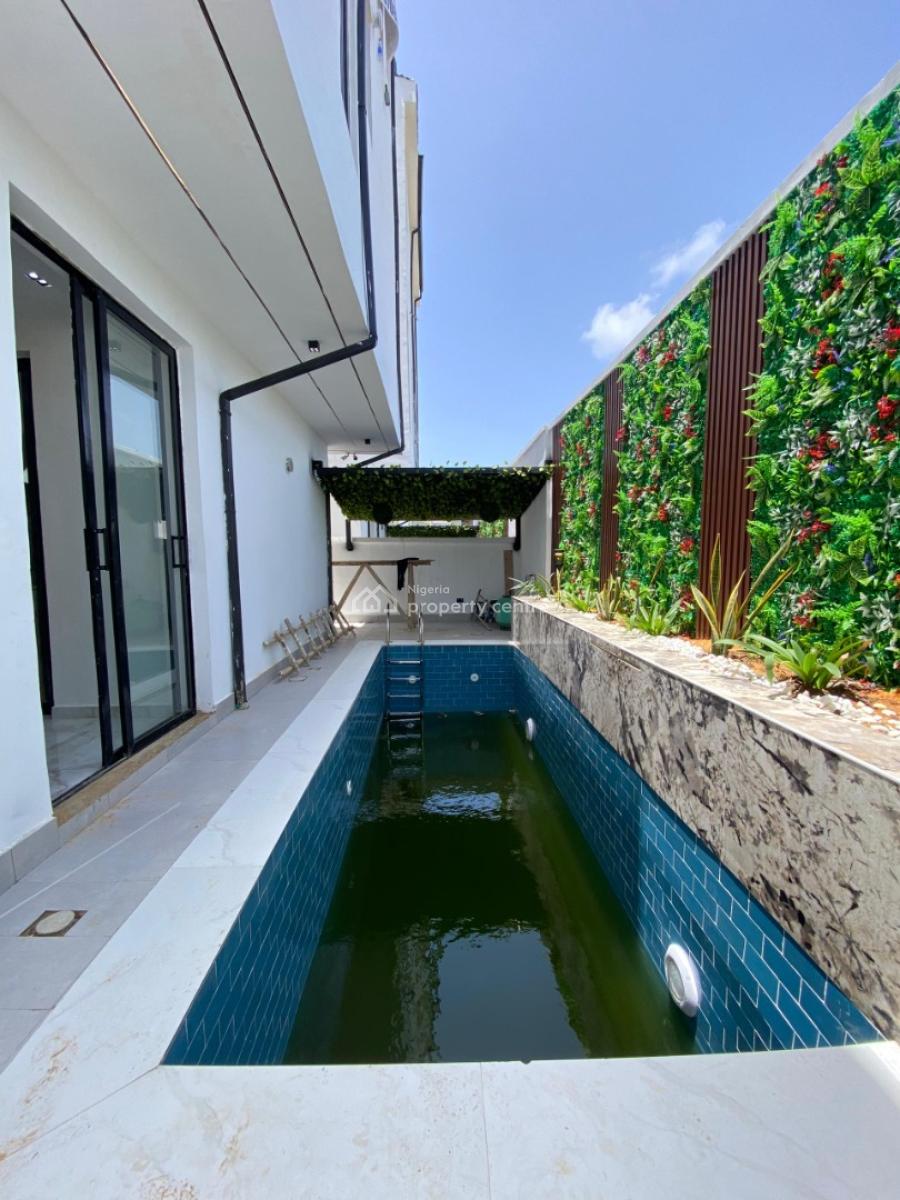 Amazing 5bedroom Duplex with a Bq,pool,cinema Within a Serene Estate, Lekki Phase 1, Lekki, Lagos, Detached Duplex for Sale