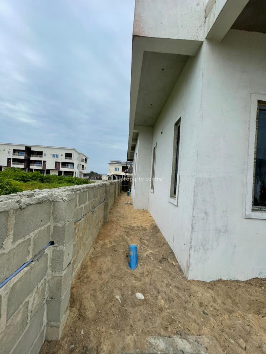 Uncompleted 4 Bedroom Semi Detached Duplex, Meridian Park Estate, Awoyaya, Ibeju Lekki, Lagos, Semi-detached Duplex for Sale