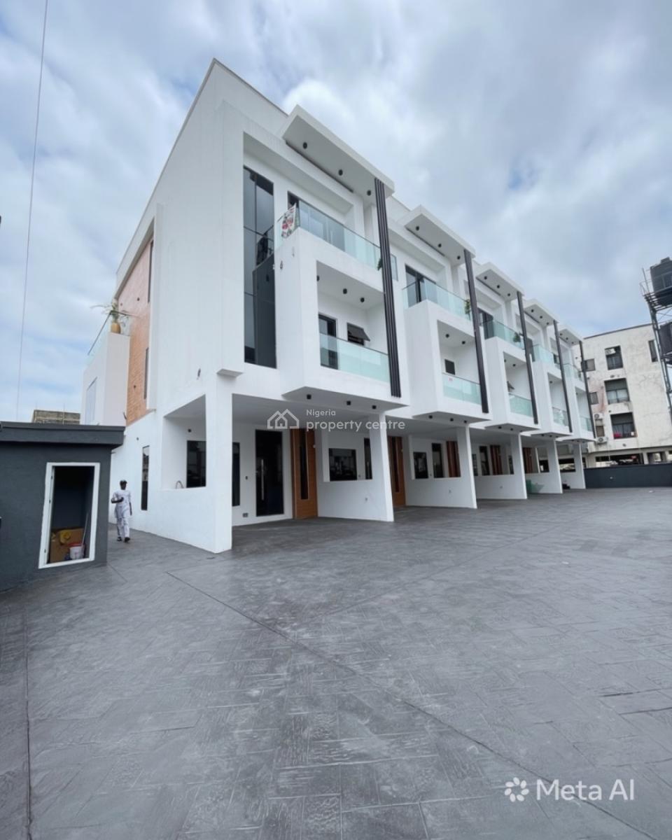 3 Bedroom Terrace Duplex + Bq, Osapa, Lekki, Lagos, Terraced Duplex for Sale
