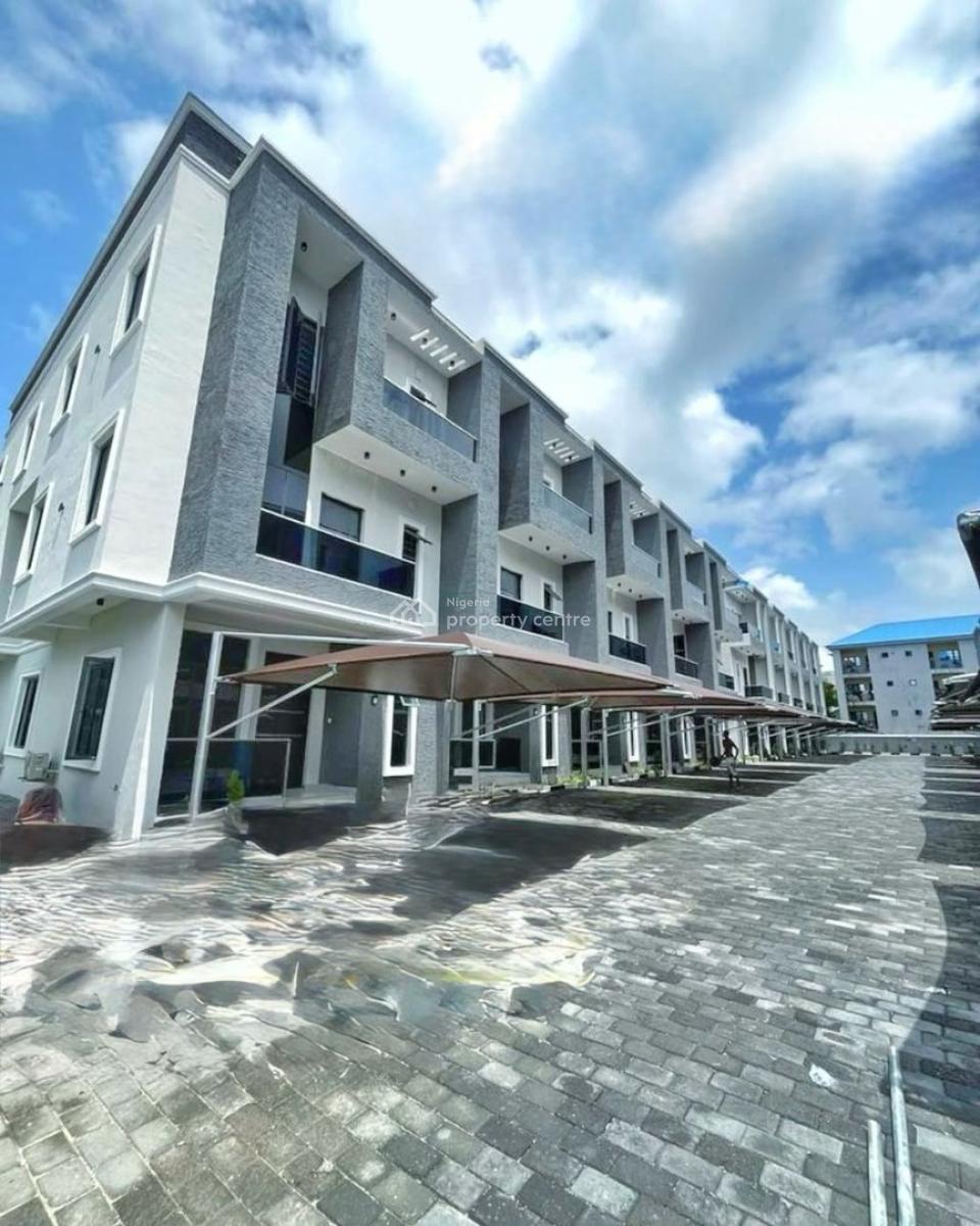 Modern 4 Bedroom Terrace Duplex, Oniru Estate, Victoria Island (vi), Lagos, Terraced Duplex for Rent