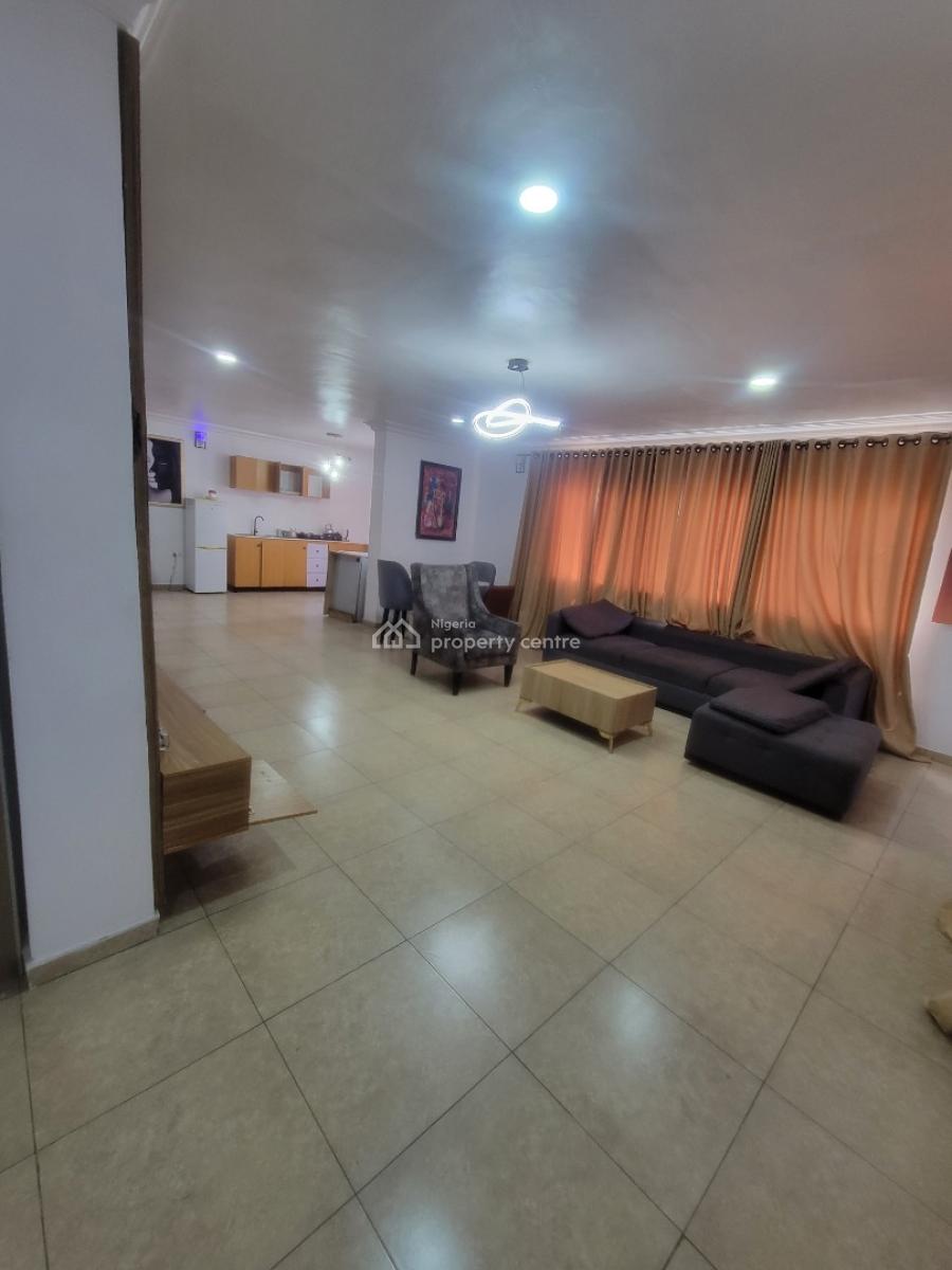 Fully-furnished 1-bedroom Apartment  & a Bq, Primewater View Estate, Lekki Phase 1, Lekki, Lagos, Flat / Apartment for Rent