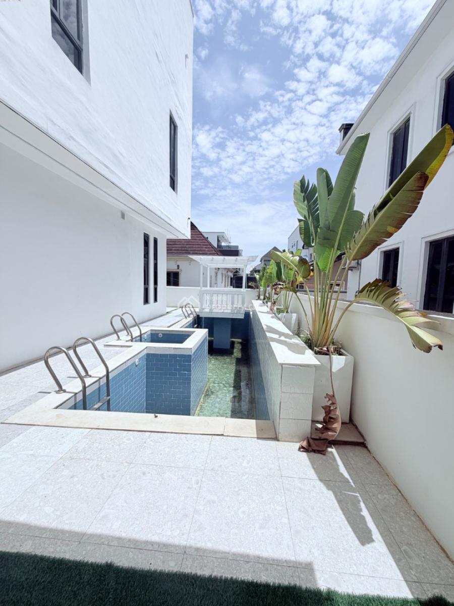 Luxurious 5bedrooms Fully Detached Duplex with Bq, Pinnock Beach Estate, Osapa, Lekki, Lagos, Detached Duplex for Sale