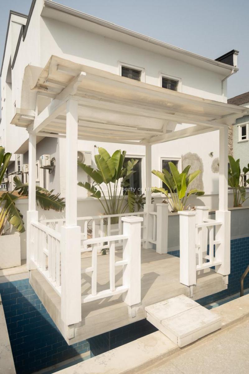 Luxurious 5bedrooms Fully Detached Duplex with Bq, Pinnock Beach Estate, Osapa, Lekki, Lagos, Detached Duplex for Sale