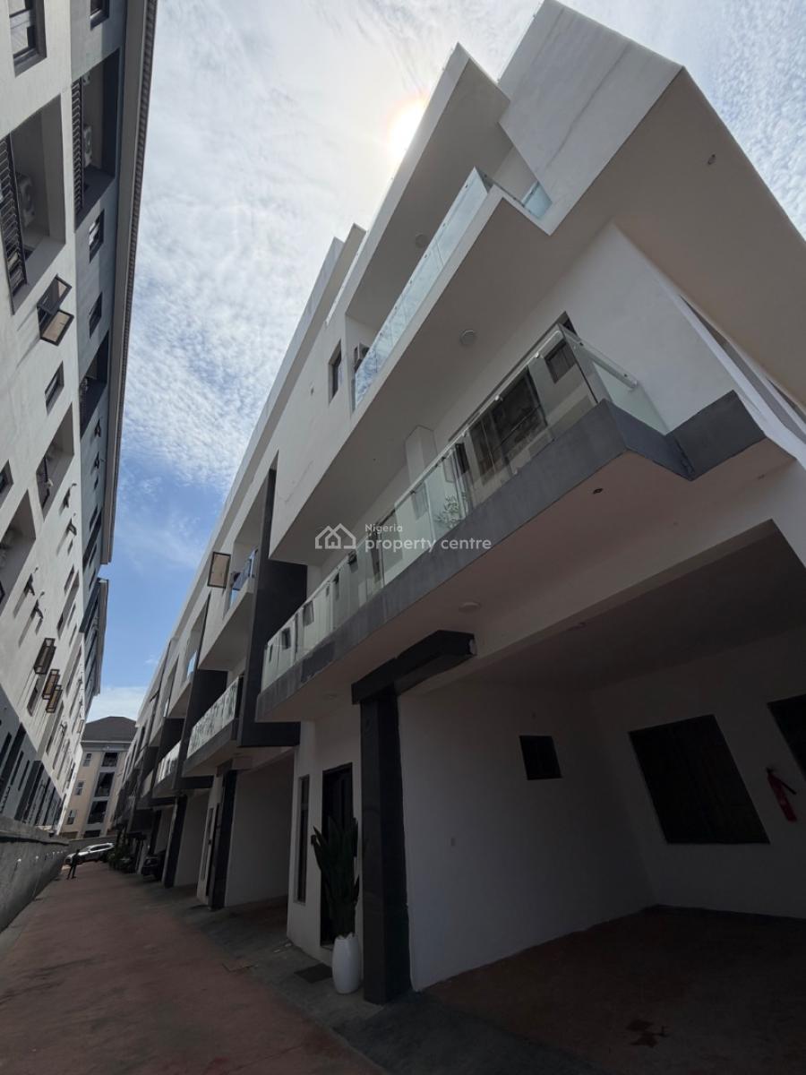Brand New 4bedroom Terrace Duplex with Bq & Swimming Pool, Oniru, Victoria Island (vi), Lagos, Terraced Duplex for Rent