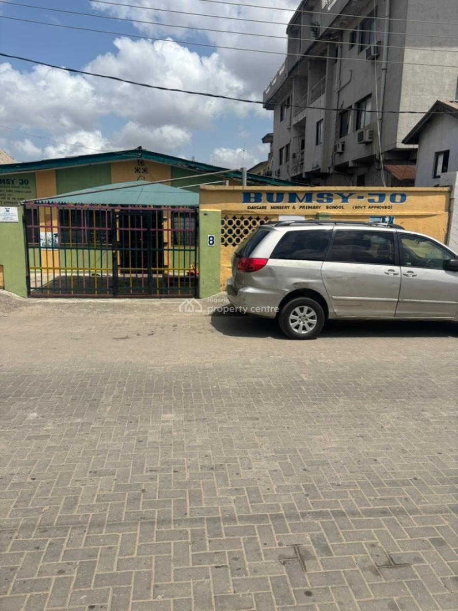 Demolishable Bungalow Used for School, Shomolu, Lagos, Detached Bungalow for Sale