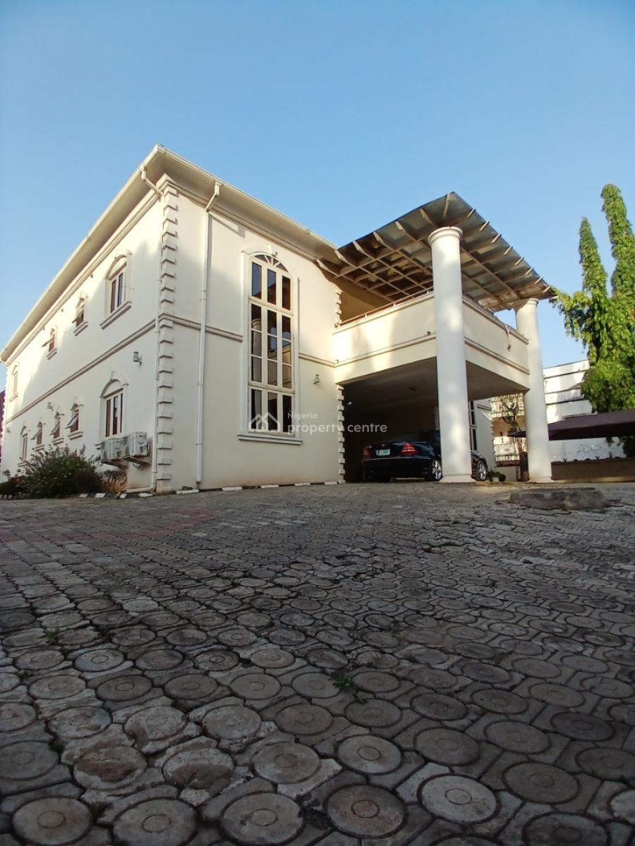 6 Bedroom Duplex with 2 Units of 2 Bedroom Bungalow with Swimming Pool, Asokoro District Abuja Diplomatic Zone, Asokoro District, Abuja, Detached Duplex for Rent