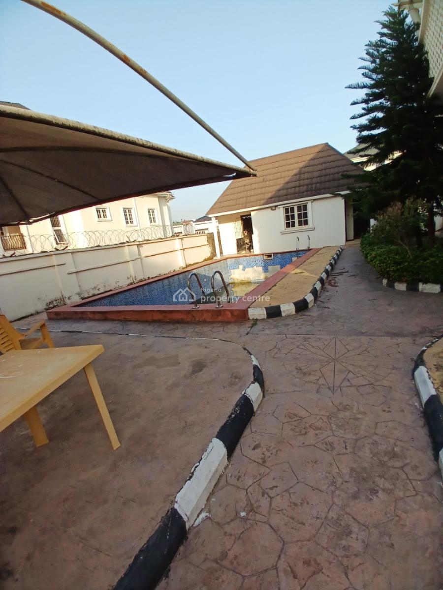 6 Bedroom Duplex with 2 Units of 2 Bedroom Bungalow with Swimming Pool, Asokoro District Abuja Diplomatic Zone, Asokoro District, Abuja, Detached Duplex for Rent