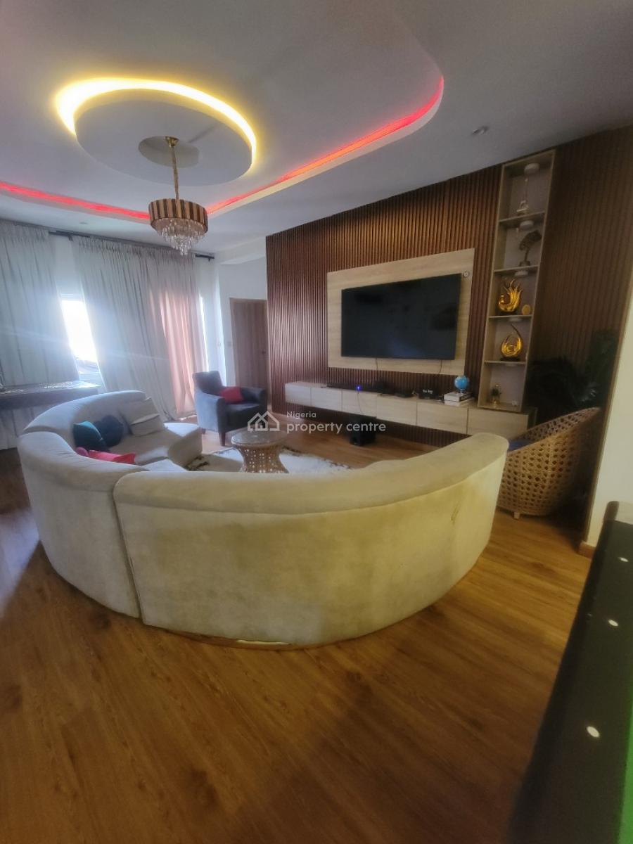 Luxury and Furnished 3-bedroom Apartment, Primewater View Estate, Lekki Phase 1, Lekki, Lagos, Flat / Apartment for Rent